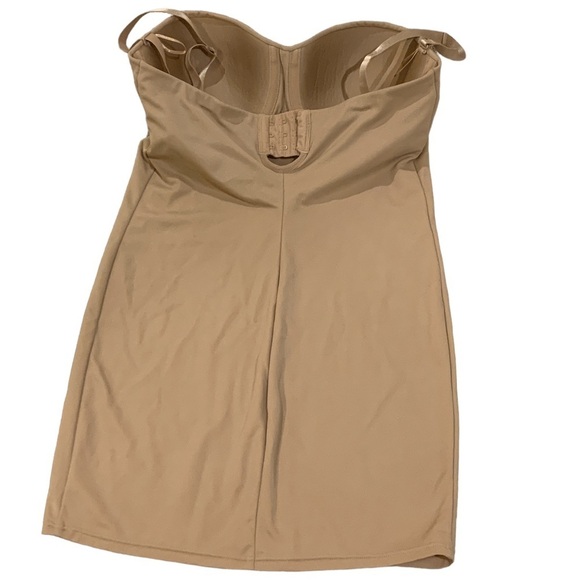 Fleexees 36C nude tan shape-wear nylon Lycra elastase shape stretch! - Picture 3 of 7